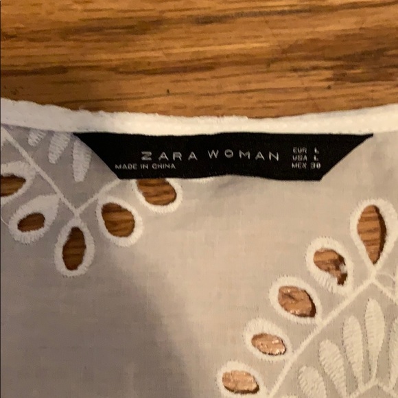 Zara white top - Picture 2 of 2